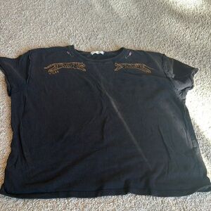 We The Free Black Short Sleeve Tee - sz S